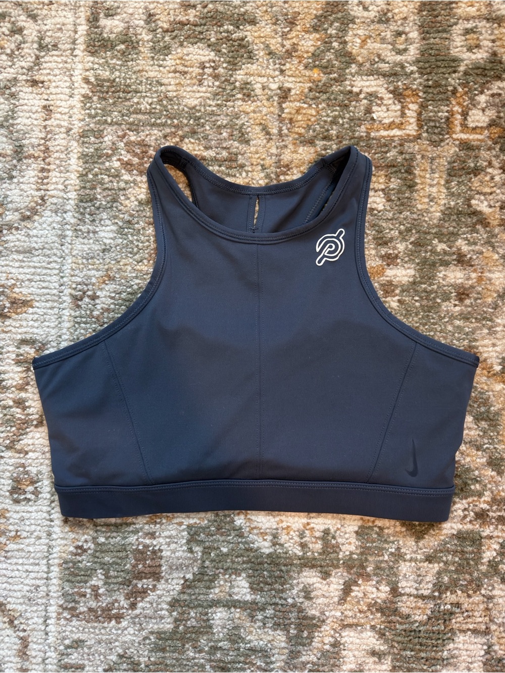 Peloton x Nike Swoosh High Neck Bra - Like New - Size Medium